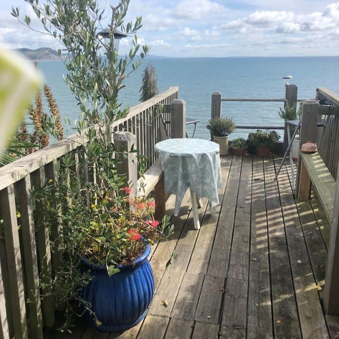 Lyme Clifftop Hideaway 莱姆里吉斯 外观 照片
