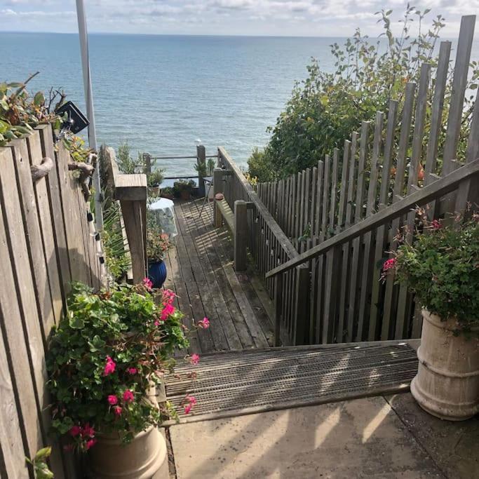 Lyme Clifftop Hideaway 莱姆里吉斯 外观 照片